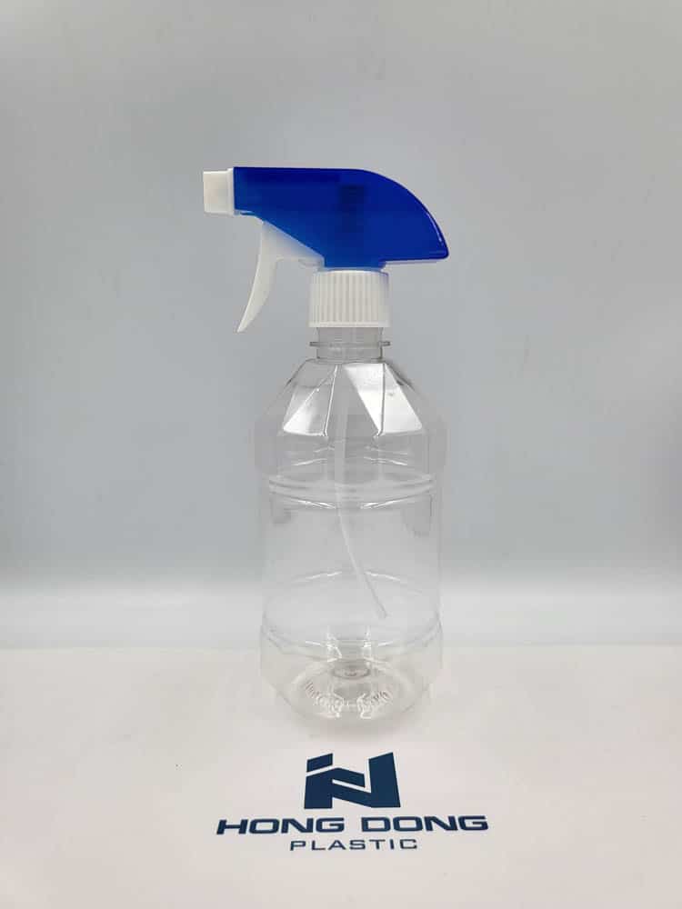Chai nhựa PET 500ml nước muối sinh lý, cồn sát khuẩn
