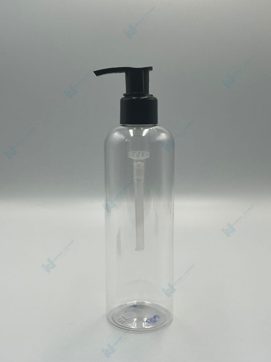 Chai nhựa PET 250ml cổ 24/410 Gel dưỡng tóc, Chai Mỹ phẩm